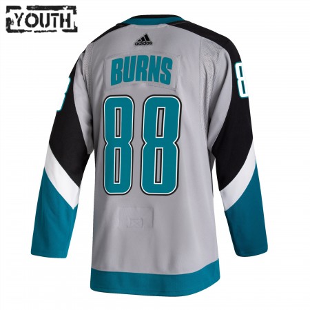 Camisola San Jose Sharks Brent Burns 88 2020-21 Reverse Retro Authentic - Criança